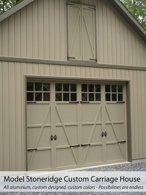 Creative Garage Door Manufacturing Company with Simple Design